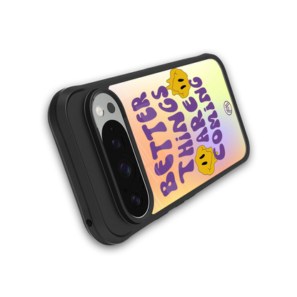 optimism back phone cover | glass case for google pixel 9 pro