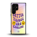 optimism back phone cover | glass case for samsung galaxy s23 ultra