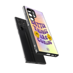 optimism back phone cover | glass case for samsung galaxy s23 ultra