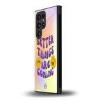 optimism back phone cover | glass case for samsung galaxy s23 ultra