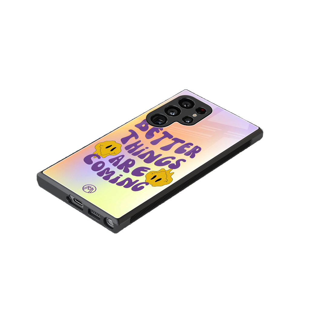 optimism back phone cover | glass case for samsung galaxy s23 ultra