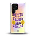 optimism back phone cover | glass case for samsung galaxy s25 ultra