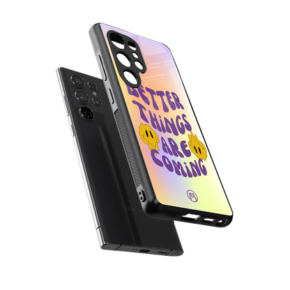 optimism back phone cover | glass case for samsung galaxy s25 ultra