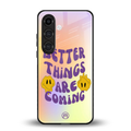 optimism back phone cover | glass case for samsung galaxy s24 fe