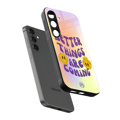 optimism back phone cover | glass case for samsung galaxy s24 fe