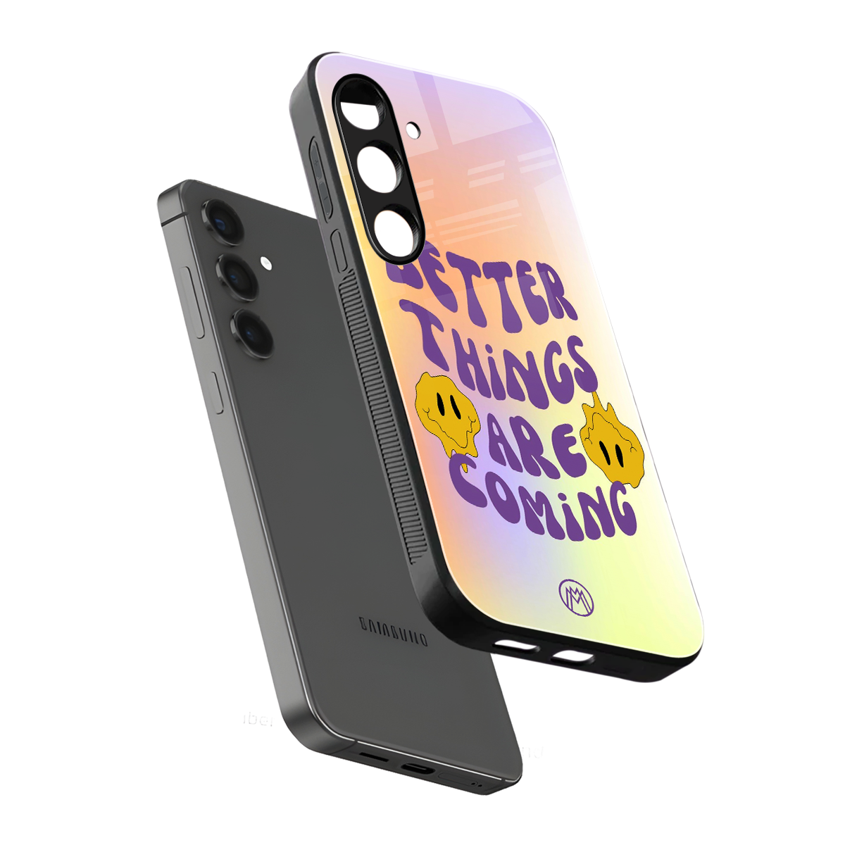 optimism back phone cover | glass case for samsung galaxy s25 plus