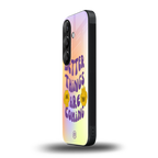 optimism back phone cover | glass case for samsung galaxy s24