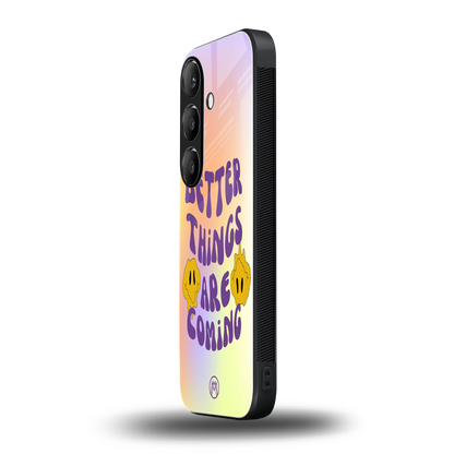 optimism back phone cover | glass case for samsung galaxy s24 fe