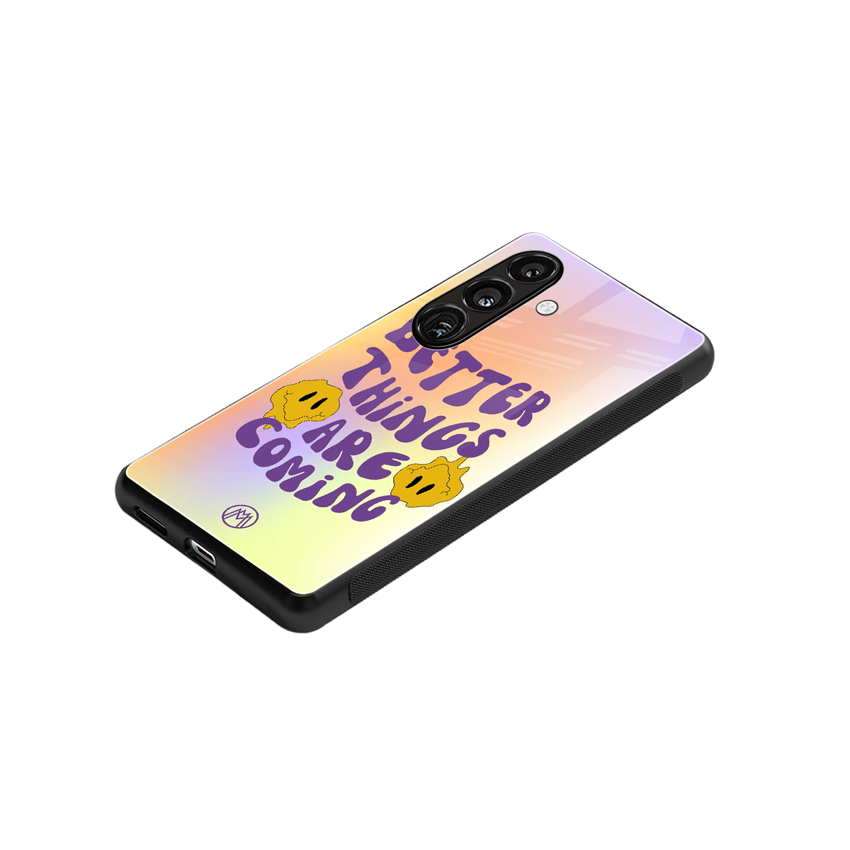 optimism back phone cover | glass case for samsung galaxy s25