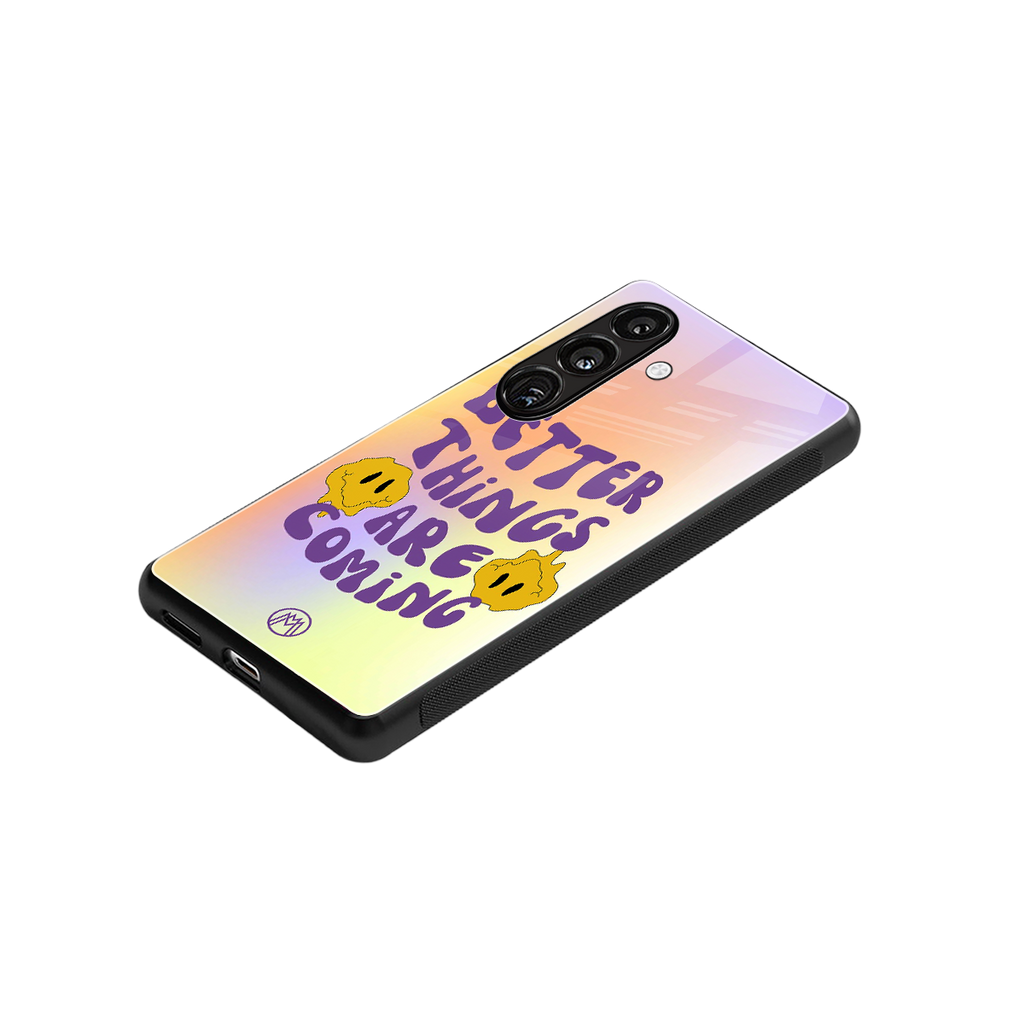 optimism back phone cover | glass case for samsung galaxy s24 plus