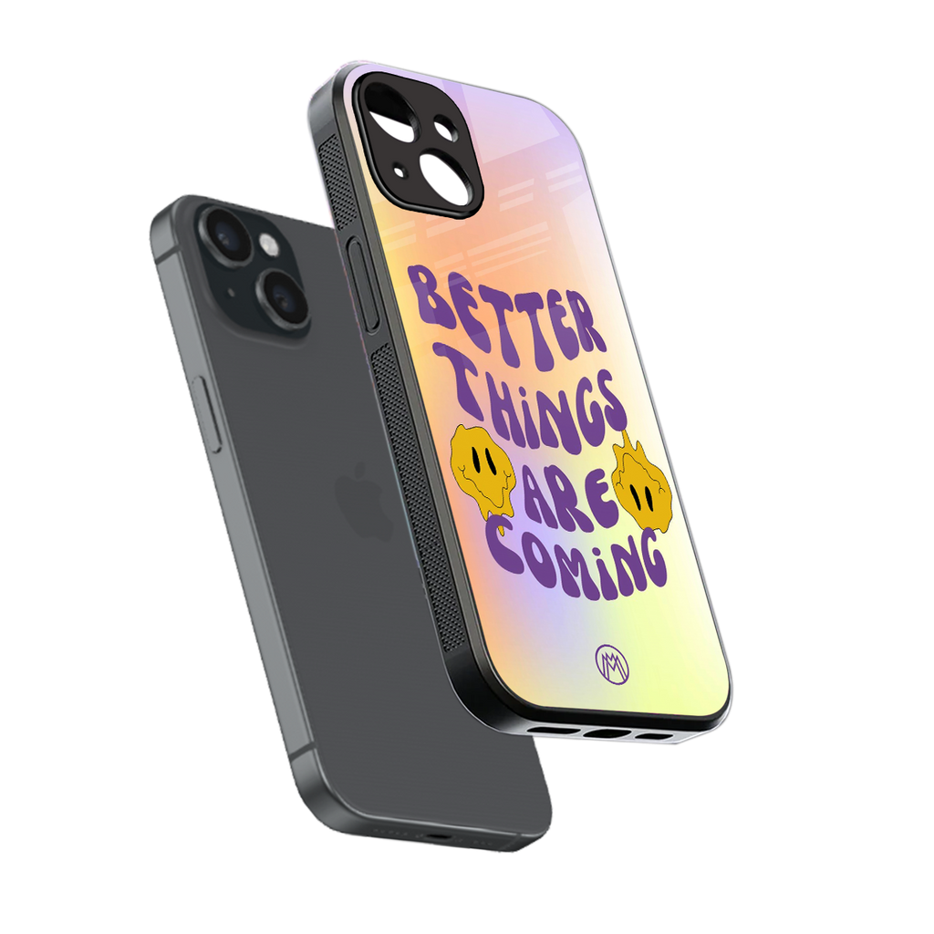 optimism back phone cover | glass case for iphone 14