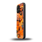 orange aesthetic back phone cover | glass case for nothing phone 1