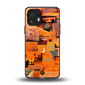 orange aesthetic back phone cover | glass case for nothing phone 2