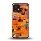 orange aesthetic back phone cover | glass case for nothing phone 2