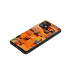 orange aesthetic back phone cover | glass case for nothing phone 2