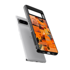 orange aesthetic back phone cover | glass case for google pixel 8 pro