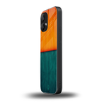 orange green back phone cover | glass case for nothing phone 2