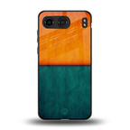 orange green back phone cover | glass case for oneplus nord 4
