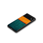 orange green back phone cover | glass case for google pixel 6