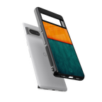 orange green back phone cover | glass case for Google Pixel 7