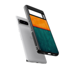 orange green back phone cover | glass case for google pixel 8 pro