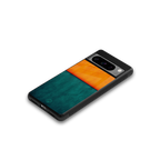 orange green back phone cover | glass case for google pixel 8 pro