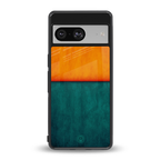 orange green back phone cover | glass case for Google Pixel 8