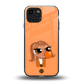 orange tote powerpuff girl back phone cover | glass case for iphone 13 mini