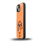 orange tote powerpuff girl back phone cover | glass case for iphone 13 mini