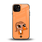 orange tote powerpuff girl back phone cover | glass case for iphone 13