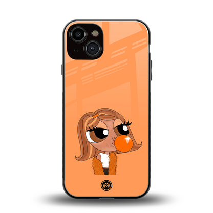 orange tote powerpuff girl back phone cover | glass case for iphone 13