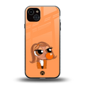 orange tote powerpuff girl back phone cover | glass case for iphone 14 plus