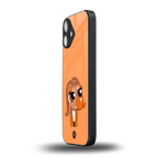 orange tote powerpuff girl back phone cover | glass case for iphone 16 plus