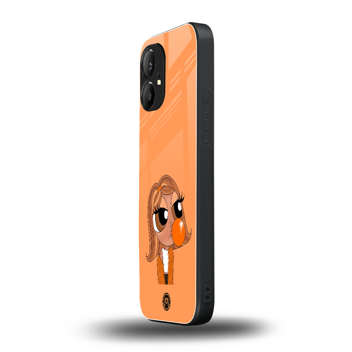 orange tote powerpuff girl back phone cover | glass case for nothing phone 1