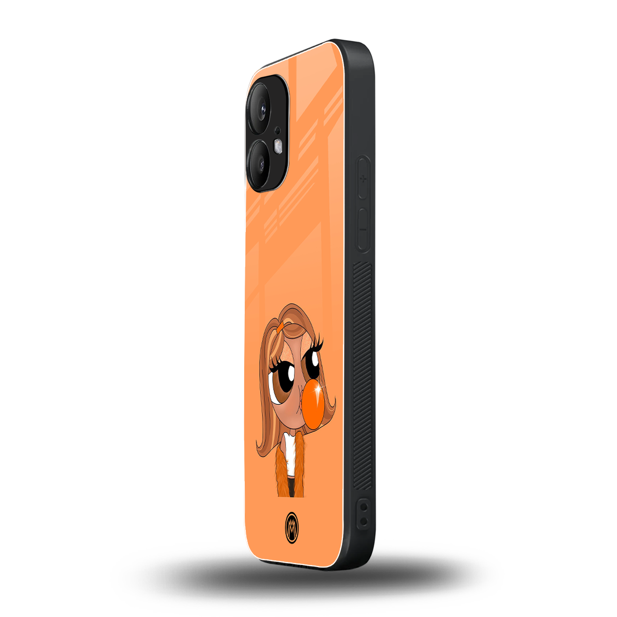orange tote powerpuff girl back phone cover | glass case for nothing phone 2