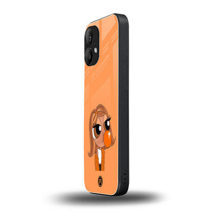 orange tote powerpuff girl back phone cover | glass case for nothing phone 2