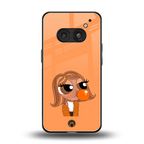orange tote powerpuff girl back phone cover | glass case for nothing phone 2a