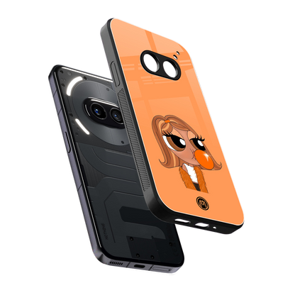 orange tote powerpuff girl back phone cover | glass case for nothing phone 2a