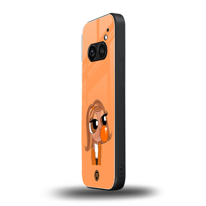 orange tote powerpuff girl back phone cover | glass case for nothing phone 2a