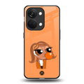 orange tote powerpuff girl back phone cover | glass case for oneplus nord 3
