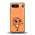 orange tote powerpuff girl back phone cover | glass case for oneplus nord 4