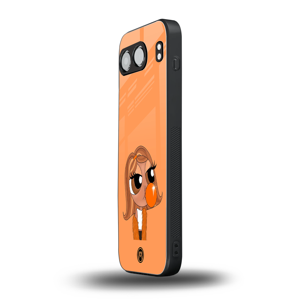 orange tote powerpuff girl back phone cover | glass case for oneplus nord 4