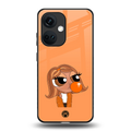 orange tote powerpuff girl back phone cover | glass case for oneplus nord ce 3