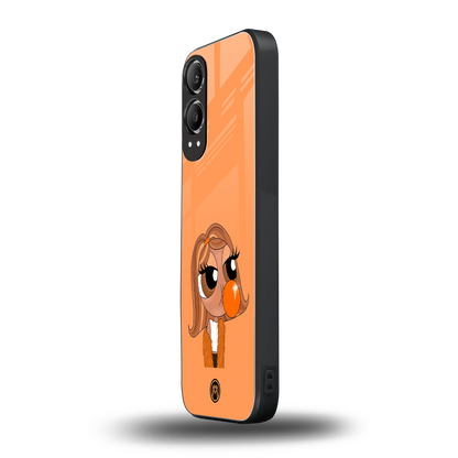orange tote powerpuff girl back phone cover | glass case for oneplus nord ce 4 lite