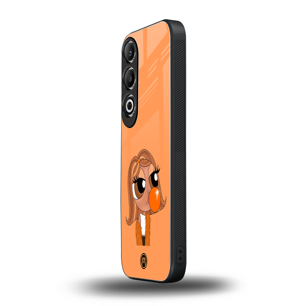 orange tote powerpuff girl back phone cover | glass case for oneplus nord ce 4
