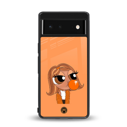 orange tote powerpuff girl back phone cover | glass case for Google Pixel 6A