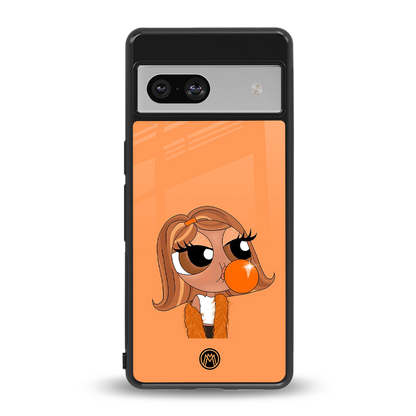 orange tote powerpuff girl back phone cover | glass case for Google Pixel 7A
