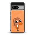 orange tote powerpuff girl back phone cover | glass case for Google Pixel 8