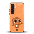 orange tote powerpuff girl back phone cover | glass case for samsung galaxy s23 plus