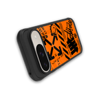 orange travis scott x anti social social club back phone cover | glass case for google pixel 9
